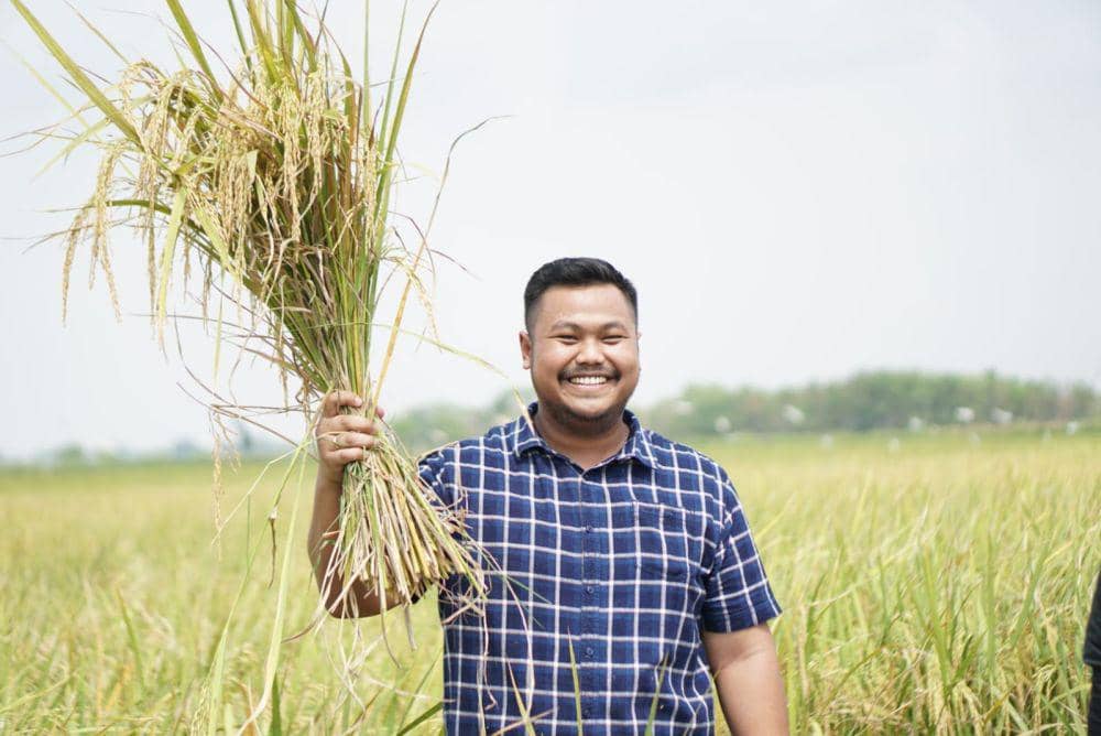 Petani milenial Lampung sekaligus bacaleg DPR RI Dapil Lampung 2, Dwinan Rahmandi. (IDN Times/Istimewa).