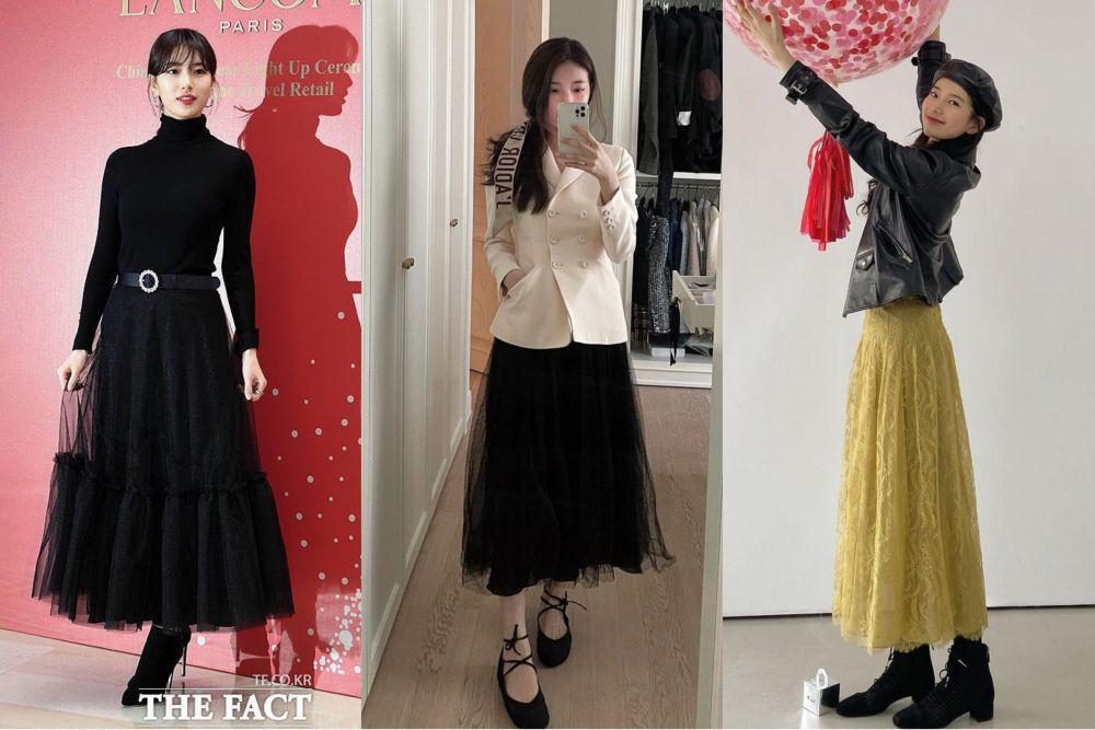 7 Ide Mix and Match Rok Tutu ala Bae Suzy, Chic nan Elegan!