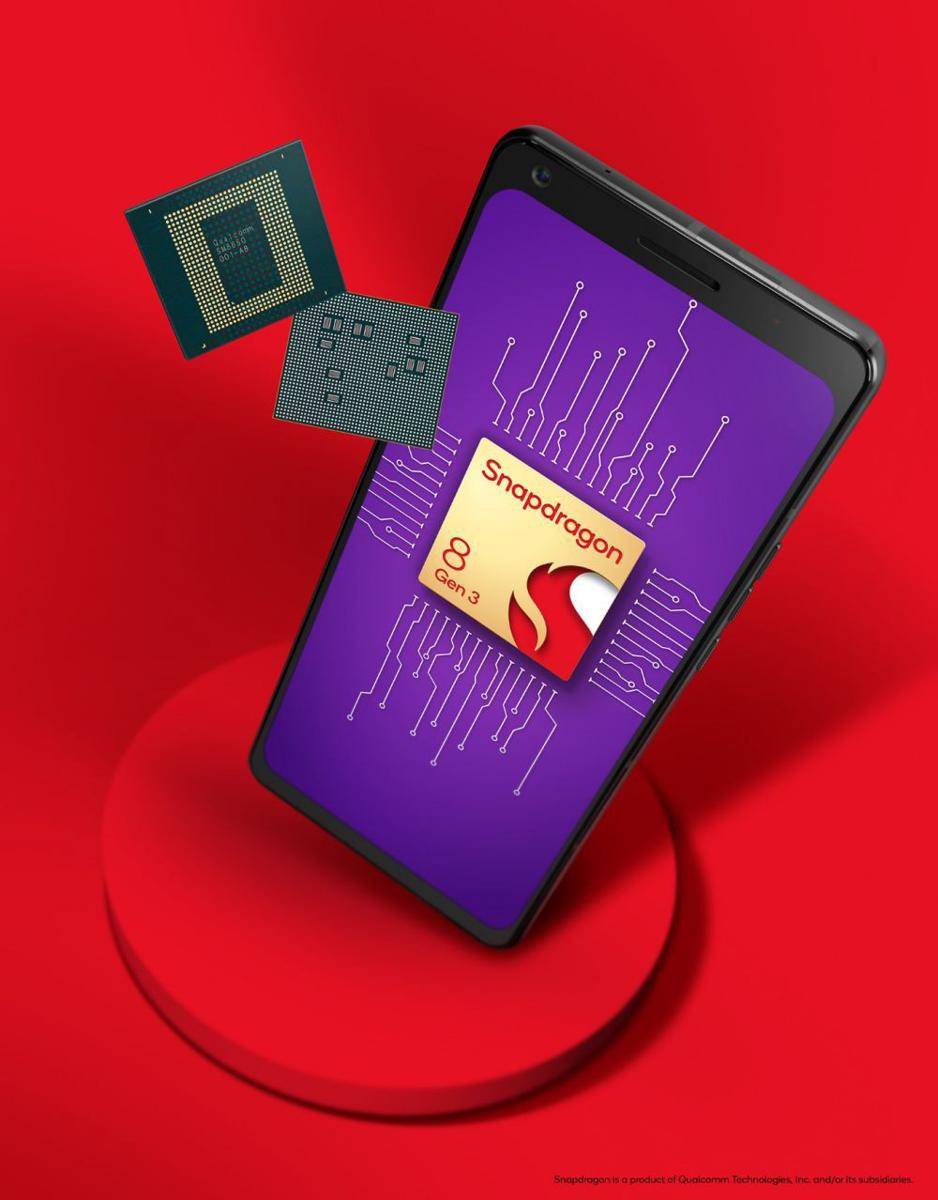 ilustrasi Snapdragon 8 Gen 3 (Gambar: Qualcomm)