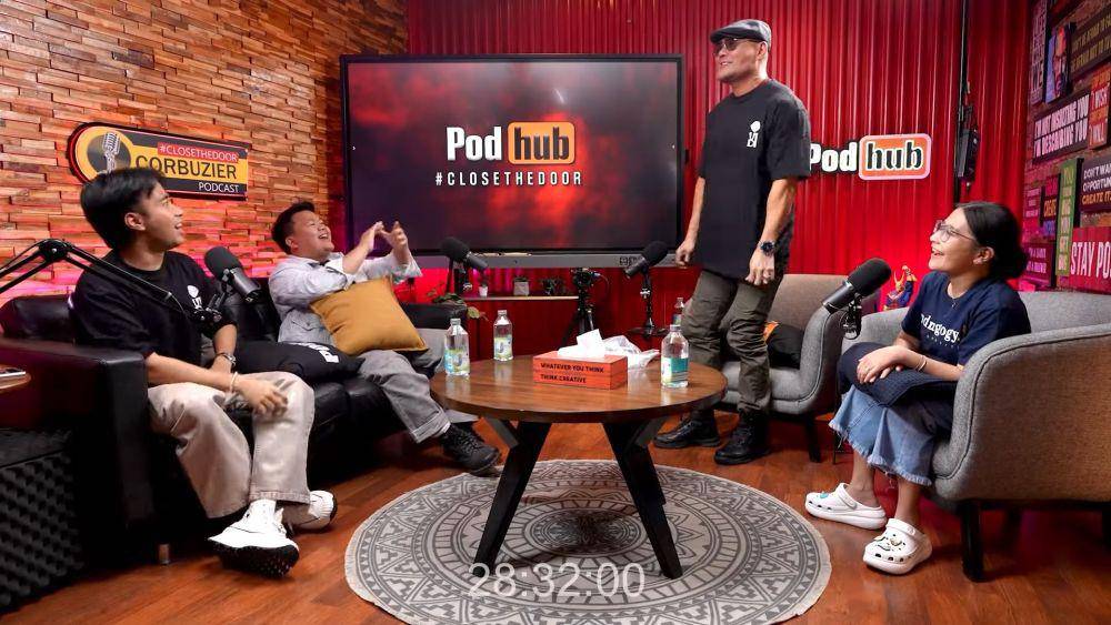Kiki CJR, Prilly Latuconsina, dan Vidi Aldiano di podcast Deddy Corbuzier (Youtube.com/@corbuzier)