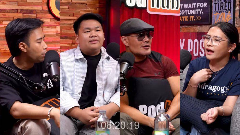 Kiki CJR ngaku Prilly Latuconsina mantan pacar pertamanya (Youtube.com/@corbuzier)