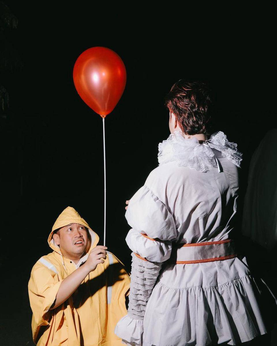 potret Vidi Aldiano di acara Halloween (instagram.com/vidialdiano)
