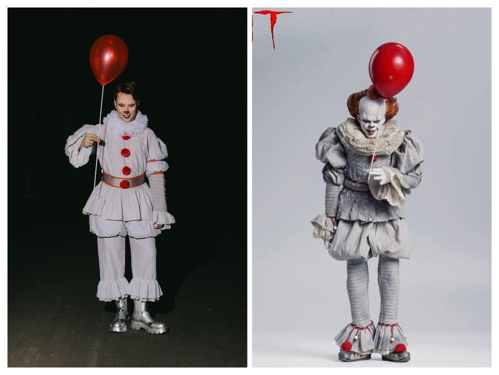 8 Potret Vidi Aldiano Cosplay Pennywise di Halloween Gala, Totalitas!