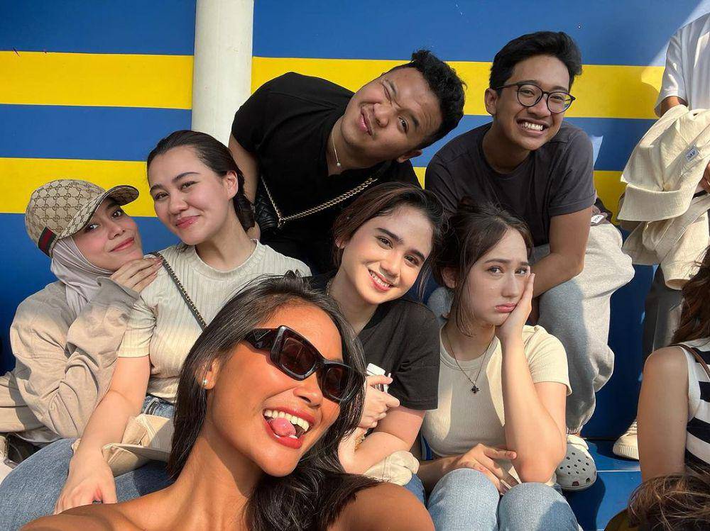 potret artis nonton Celebrity Trofeo Cup 2023 (instagram.com/tissabiani)