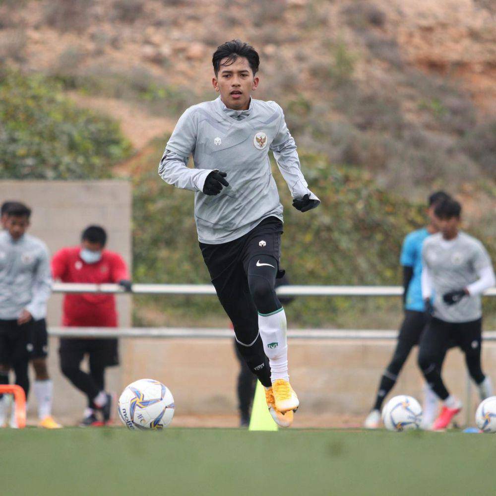Arya Putra Gerryan S. Lawolo saat TC Timnas U-19 di Spanyol (instagram.com/aryagerryan)