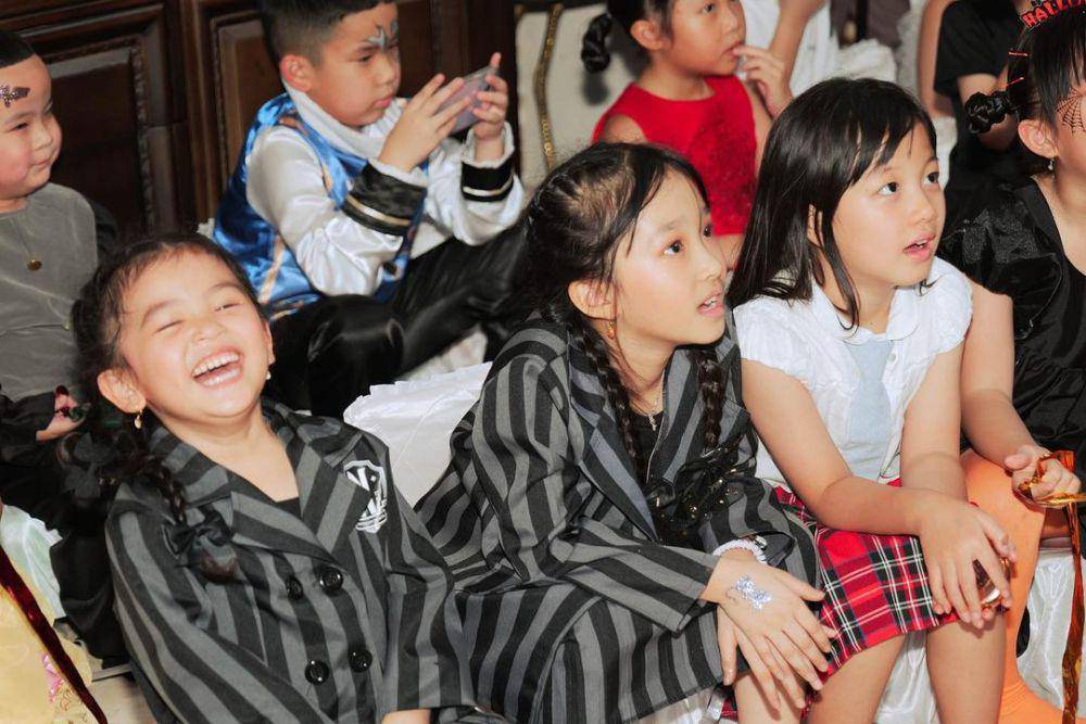 potret Halloween anak seleb (instagram.com/thaniaputrionsu)