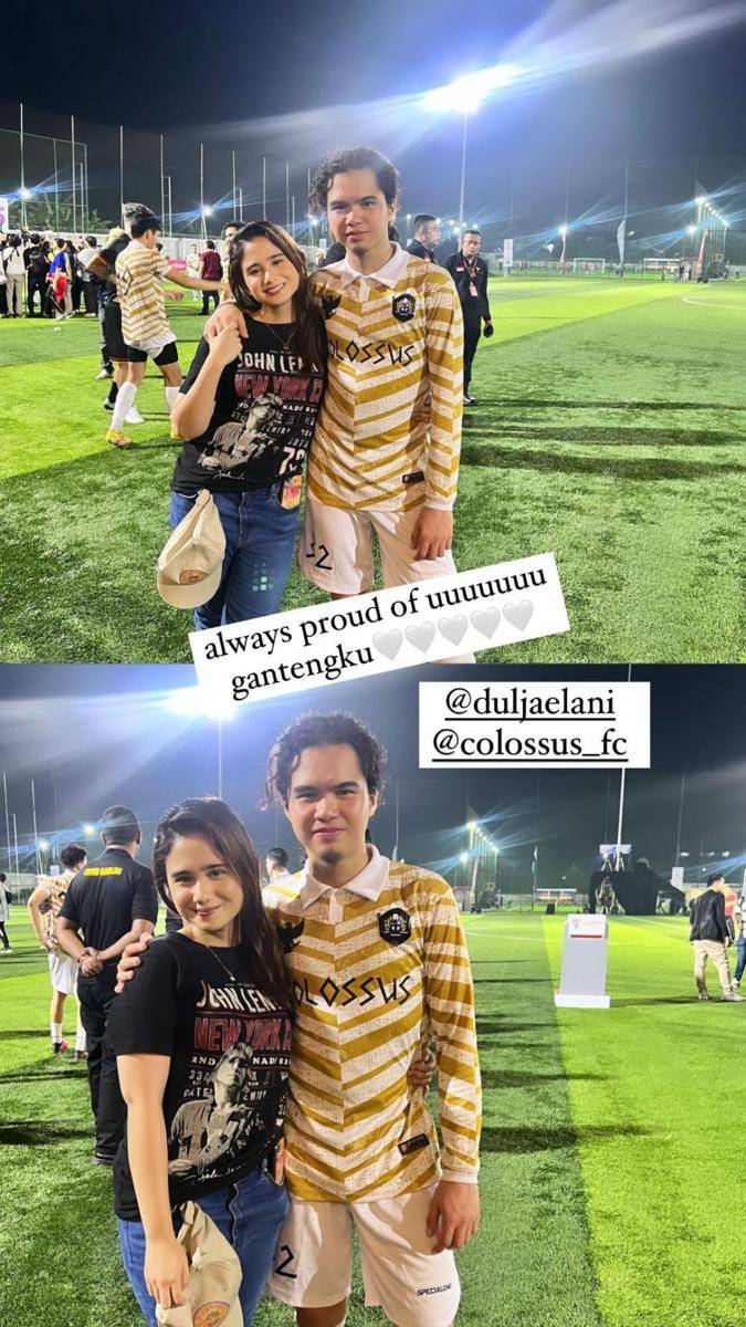 potret artis nonton Celebrity Trofeo Cup 2023 (instagram.com/tissabiani)