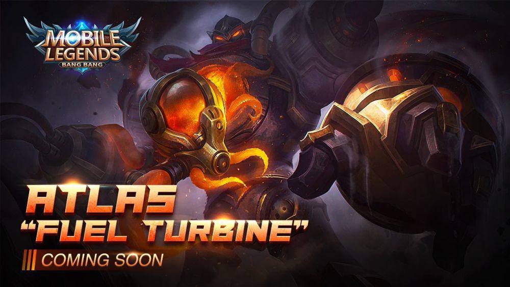 tampilan skin Atlas Fuel Turbine (dok. Moonton/Mobile Legends)