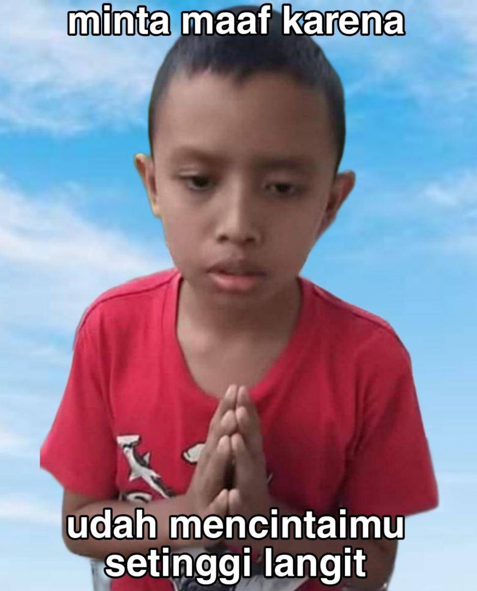 Meme minta maaf (x.com/shitegoblin)