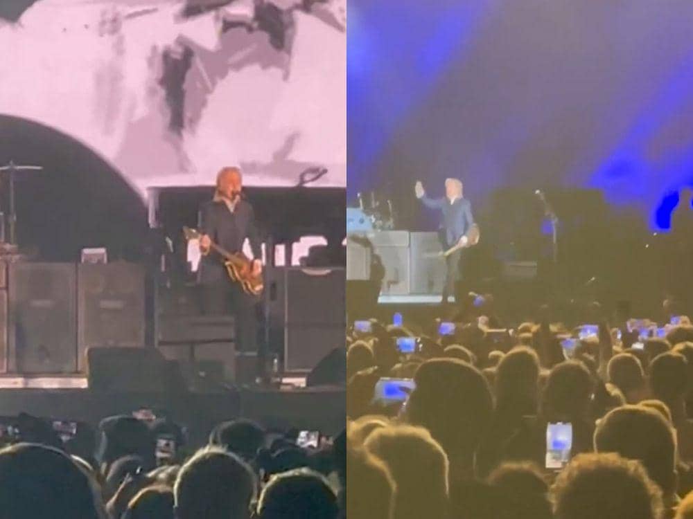 potret Desta nonton konser Paul McCartney di Australia (instagram.com/desta80s)