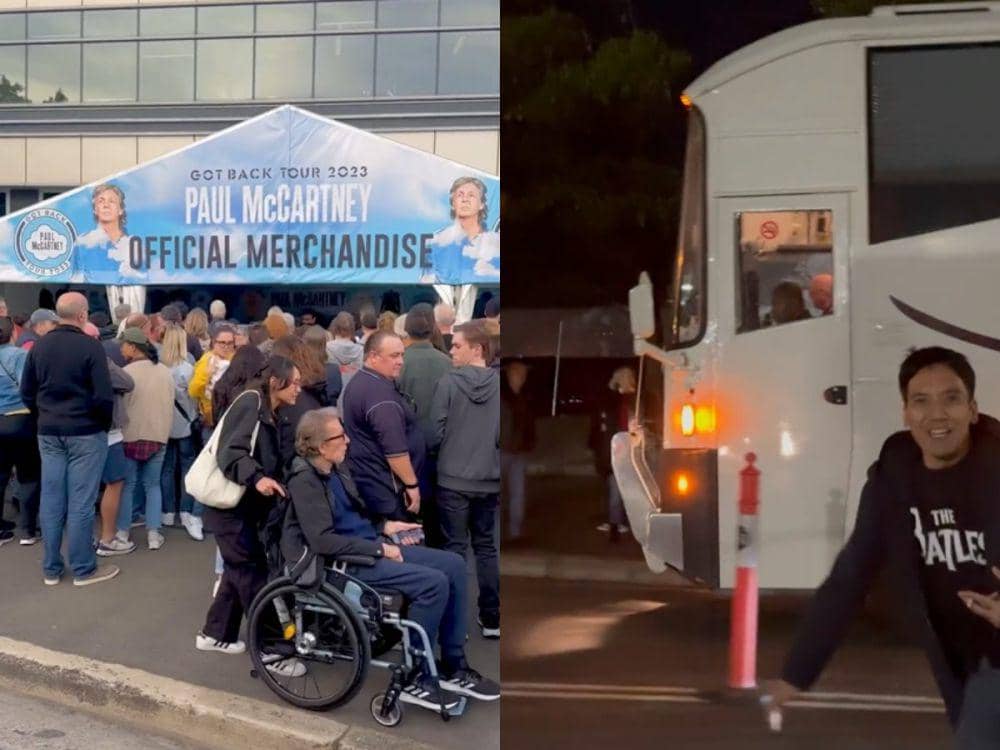 Bareng Andre, 8 Potret Desta Nonton Konser Paul McCartney di Australia