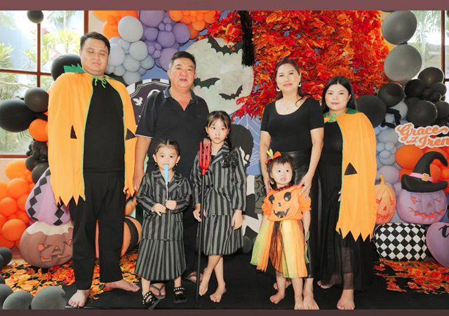 8 Momen Pesta Halloween Anak-Anak di Kediaman Ruben Sarwendah, Seru!