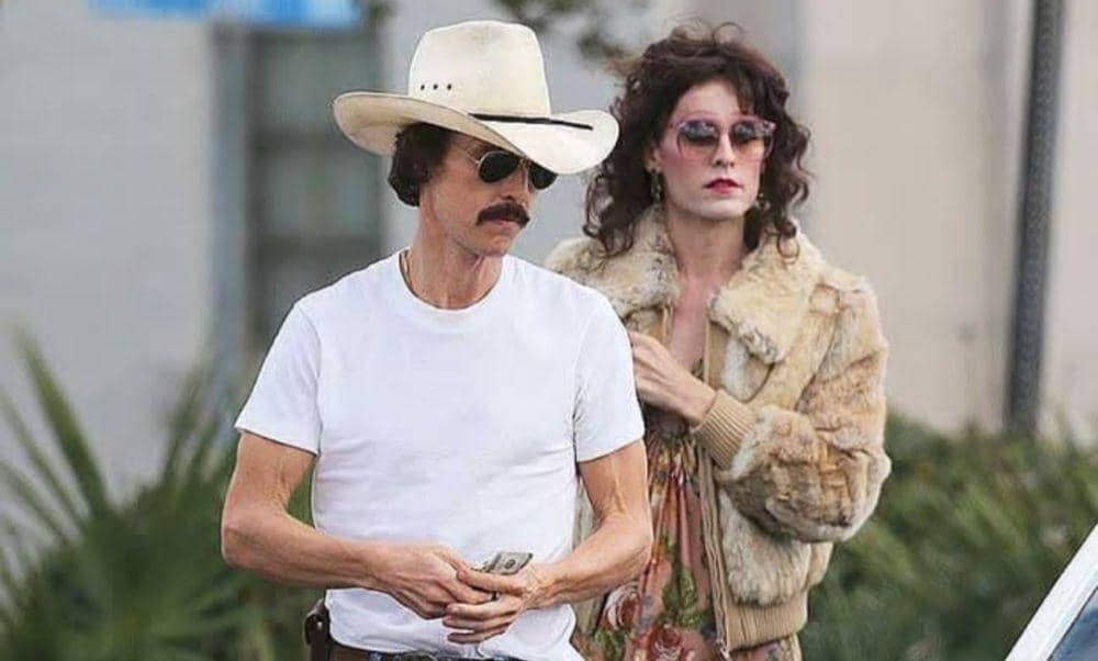 MacConaughey dan Jared Leto difilm Dallas Buyers Club(dok.Voltage Picture/Dallas Buyers Club)