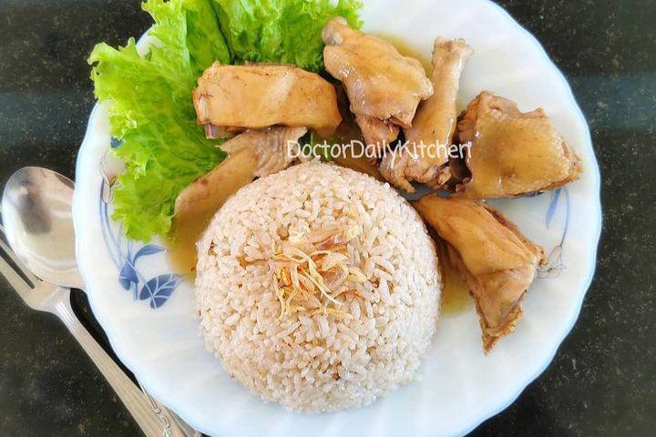 Resep Nasi Ayam Hainan Rice Cooker yang Rasanya Enak dan Mudah!