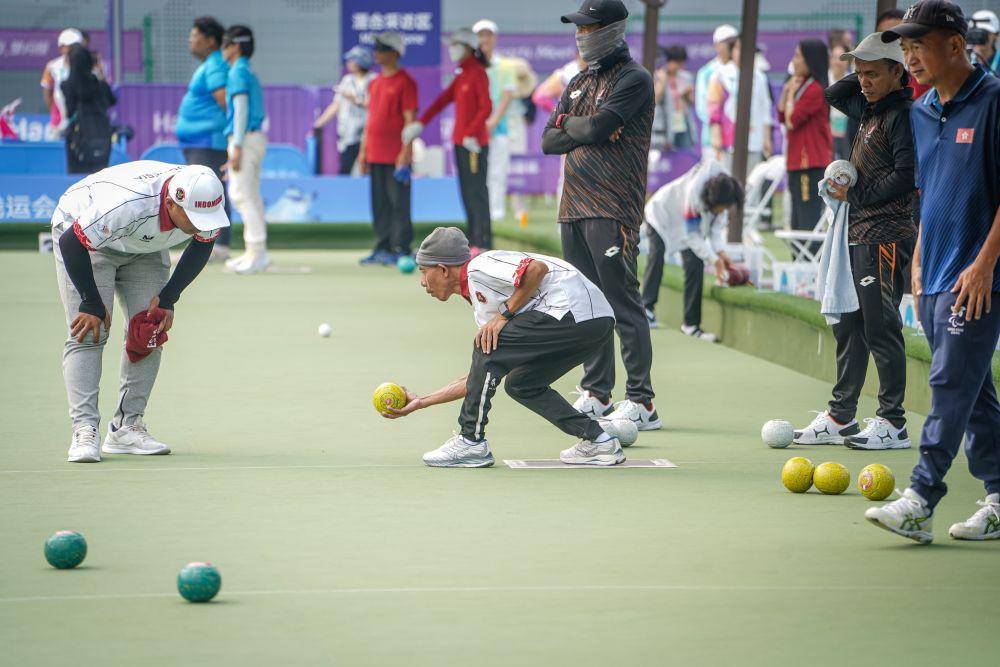 Atlet Indonesia saat berlaga di Asian Para Games 2022 Huangzhou. (Dok/NPC Indonesia)
