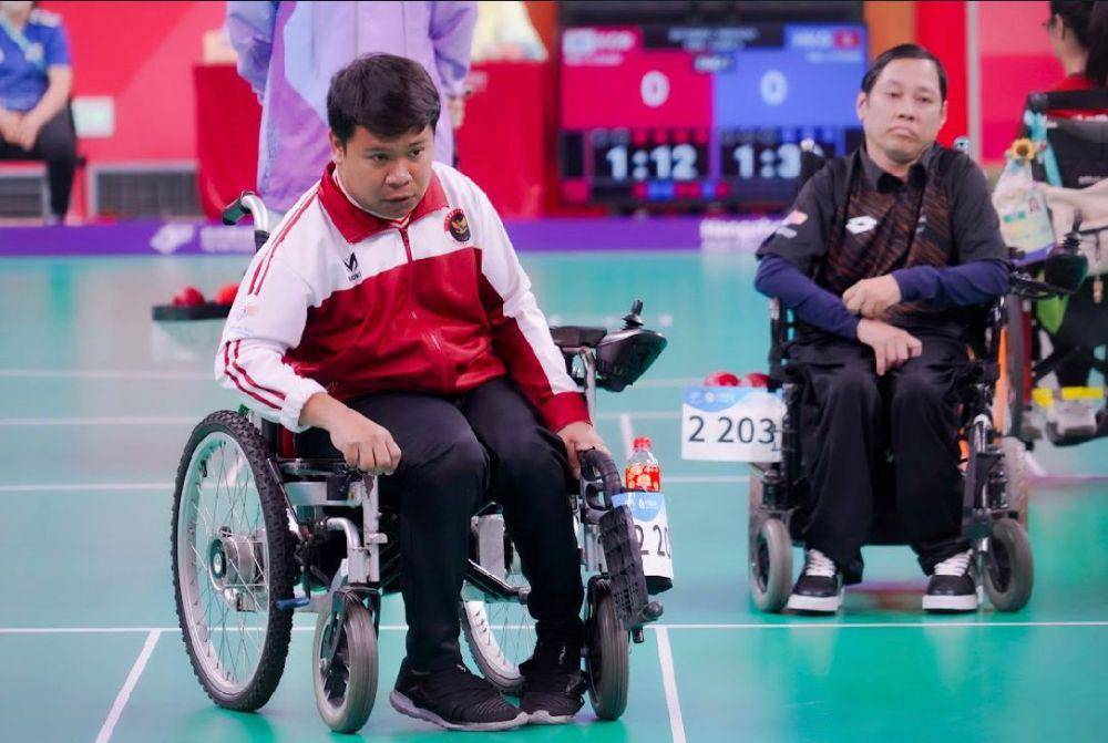 Atlet Indonesia saat berlaga di Asian Para Games 2022 Huangzhou. (Dok/NPC Indonesia)