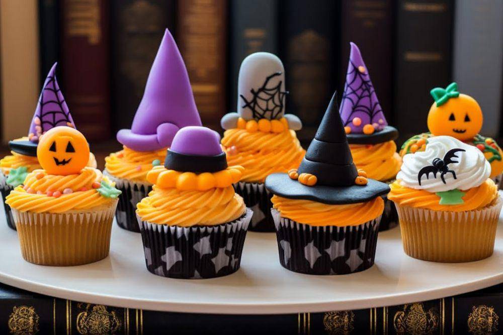 ilustrasi halloween cupcakes (youtube.com/APT Food Production)