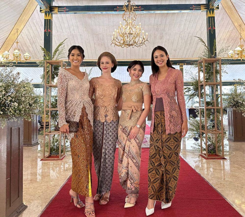 Gaya tamu di pernikahan Amanda Gonzales. (instagram.com/ruthgrch)