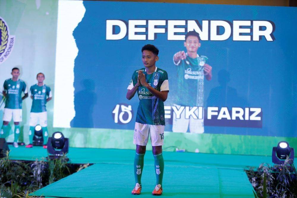 Pemain PSMS Medan Reyki Fariz (IDN Times/Doni Hermawan)