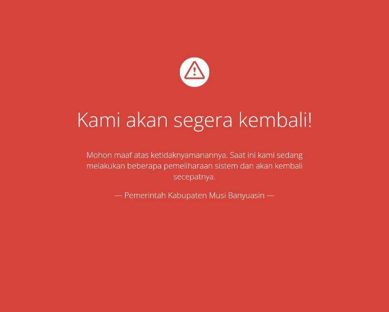 (Website milik Disdagperin Muba yang diretas oleh oknum tak bertanggungjawab) IDN Times/istimewa