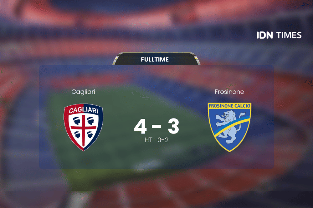 Cagliari Curi Poin Penuh Atas Frosinone