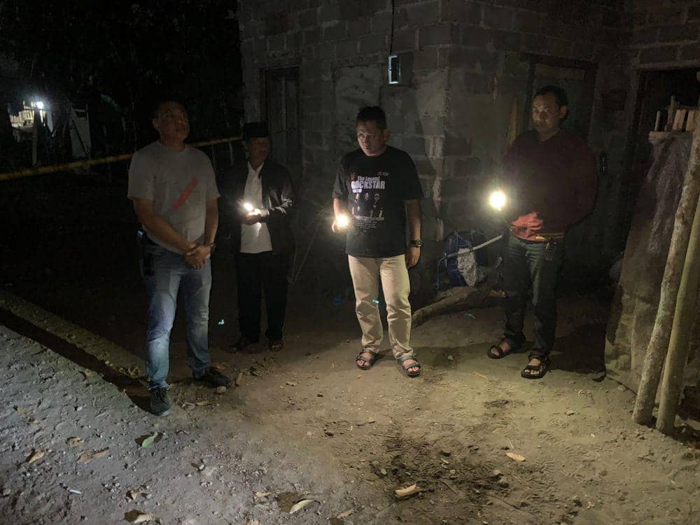 Polisi berada di lokasi kejadian. IDN Times/ istimewa