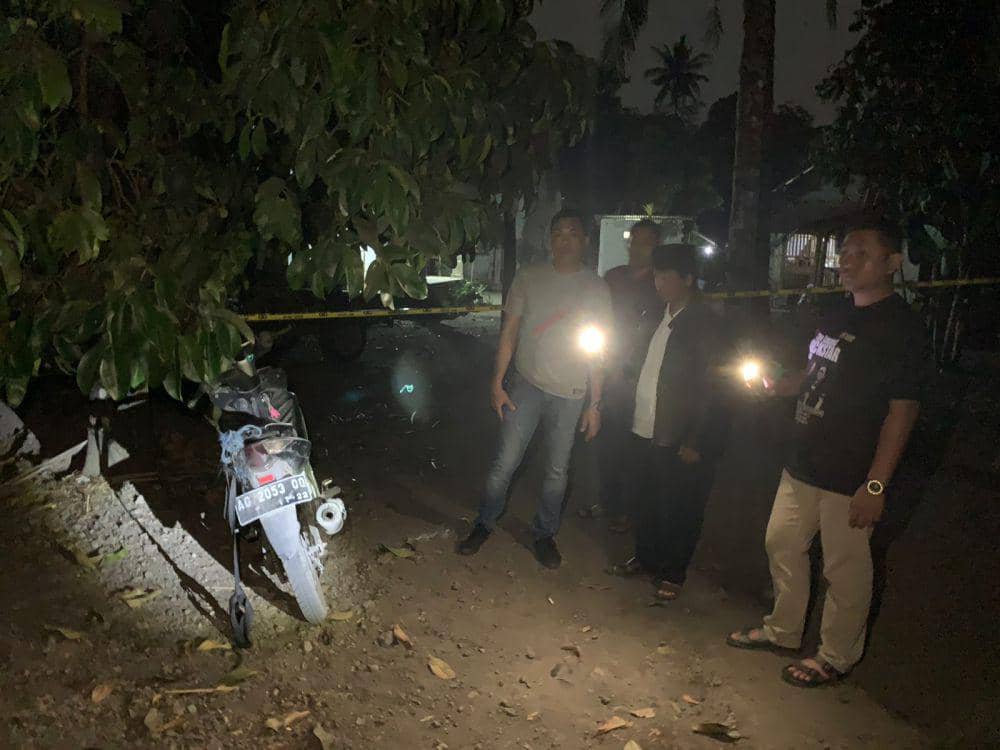 Polisi berada di lokasi kejadian. IDN Times/ istimewa