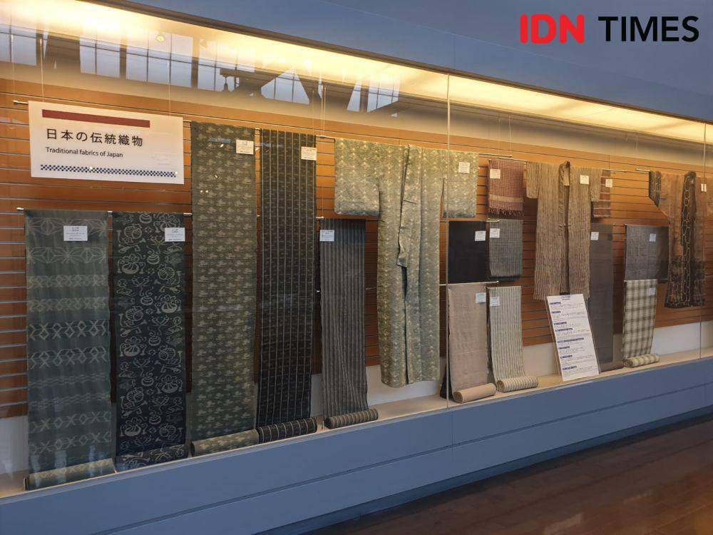 Beragam kain yang diproduksi Toyota semasa masih menjadi industri tekstil (IDN Times / Uni Lubis)