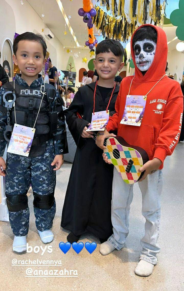 potret Halloween anak seleb (instagram.com/rachelvennya)