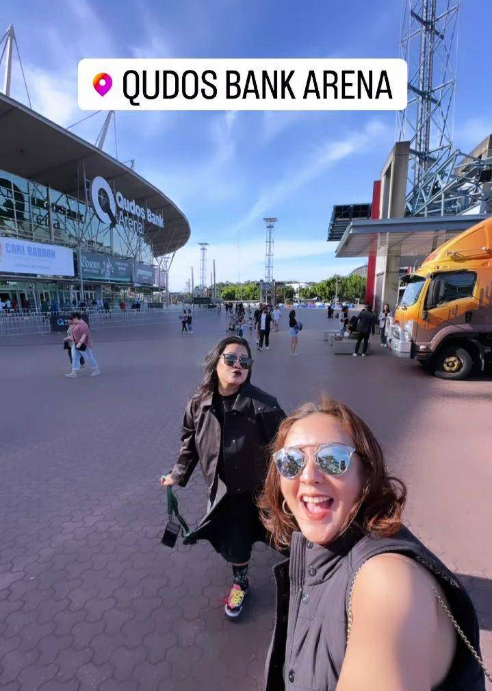 momen Donna Agnesia dan Oki Lukman di Australia (instagram.com/dagnesia)