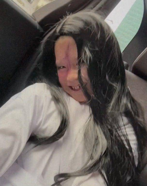 potret anak Ririn Ekawati jadi kuntilanak di pesta Halloween (instagram.com/ririnekawati)