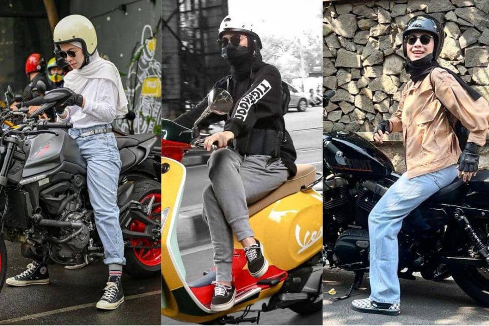 9 OOTD Sunmori ala Dian Ayu Lestari, Super Edgy dan Kece!