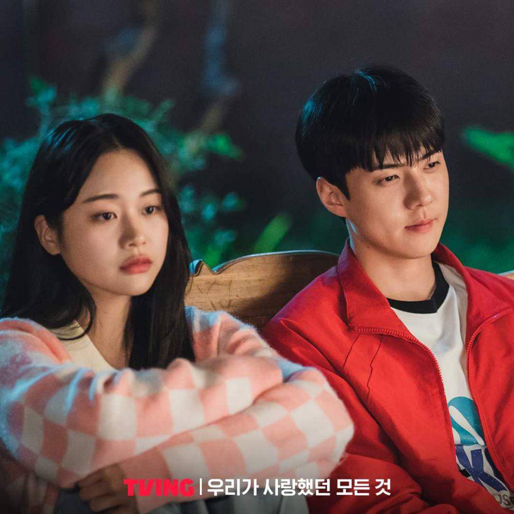 Jang Yeo Bin dan Sehun EXO di All That We Loved (dok. TVING/All That We Loved)