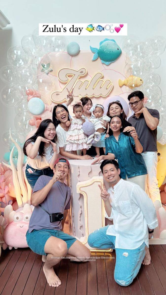 perayaan ulang tahun ke-1 Zulu, anak Alika Islamadina (instagram.com/danitasigarlaki)