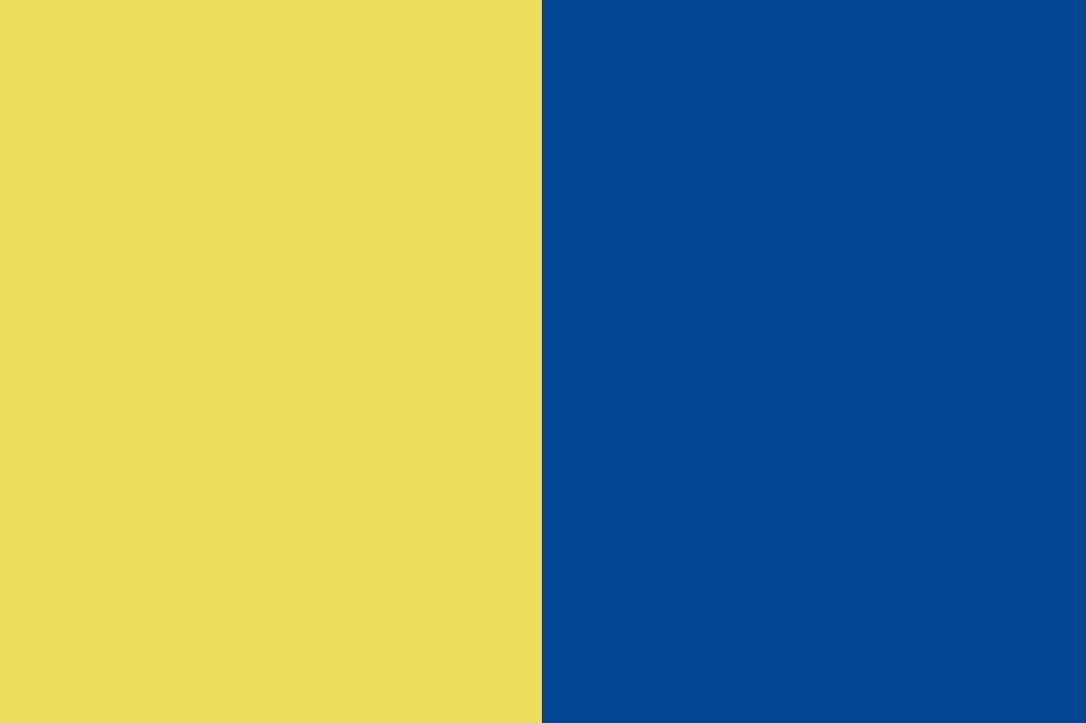 Ilustrasi kombinasi kuning dan biru (IDN Times/Robert)