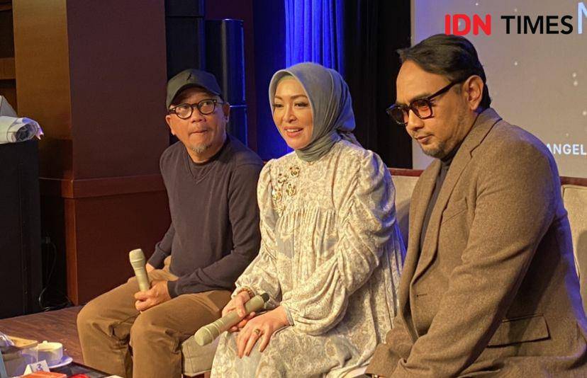 LAUNCHING and PREVIEW of Video Clip Mengenangmu di Djakarta Theatre, Senin (30/10/2023) (IDN Times/Rani Asnurida)