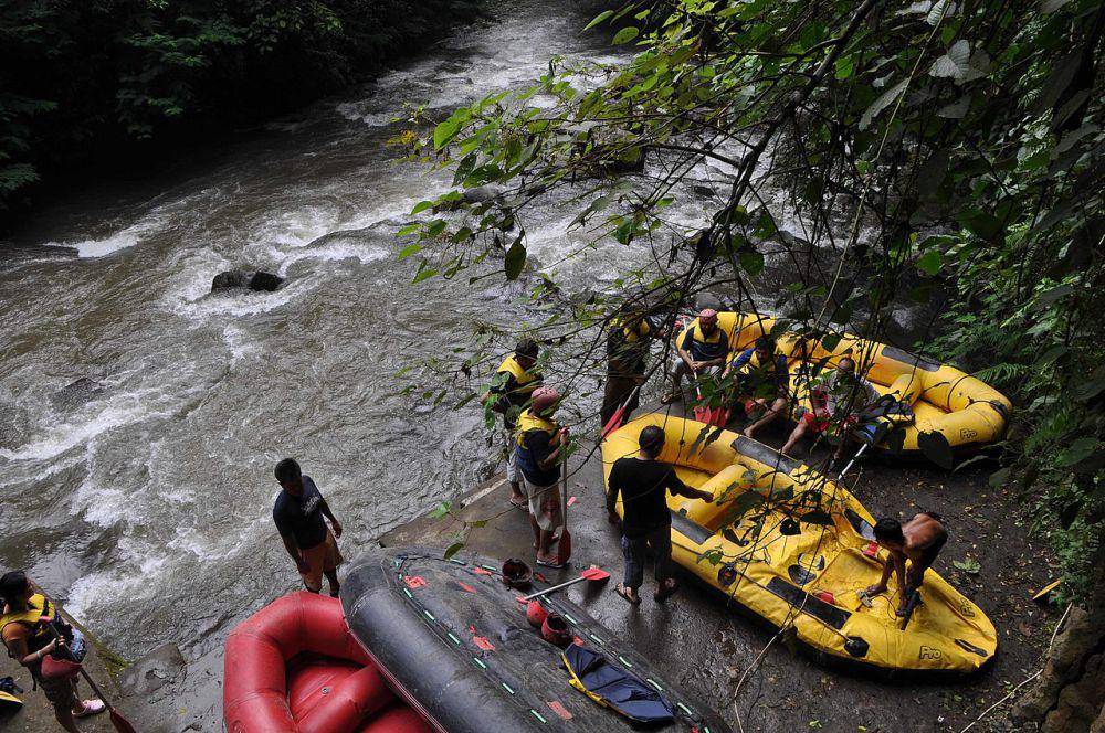 Ayung River Rafting, Ubud, Bali (commons.wikimedia.org/Yoshi Canopus)