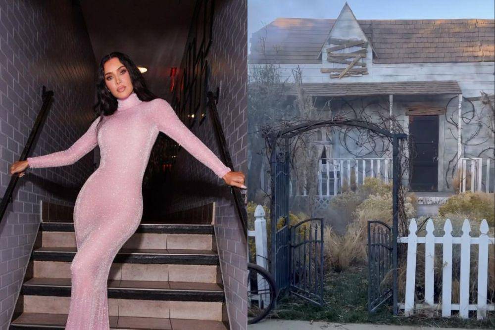 12 Dekorasi Halloween 2023 Rumah Kim Kardashian, Niat Banget!