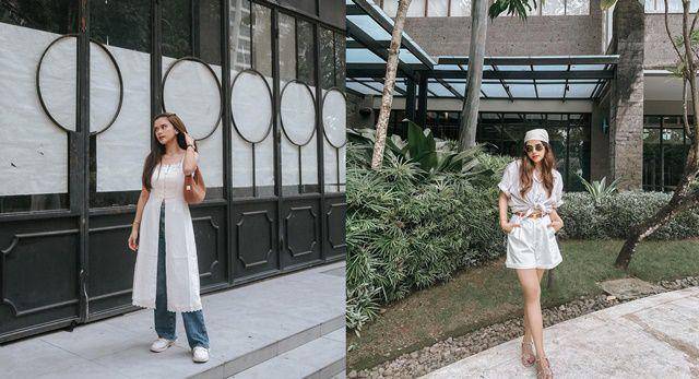 potret outfit putih Audi Marissa (instagram.com/audimarissa)