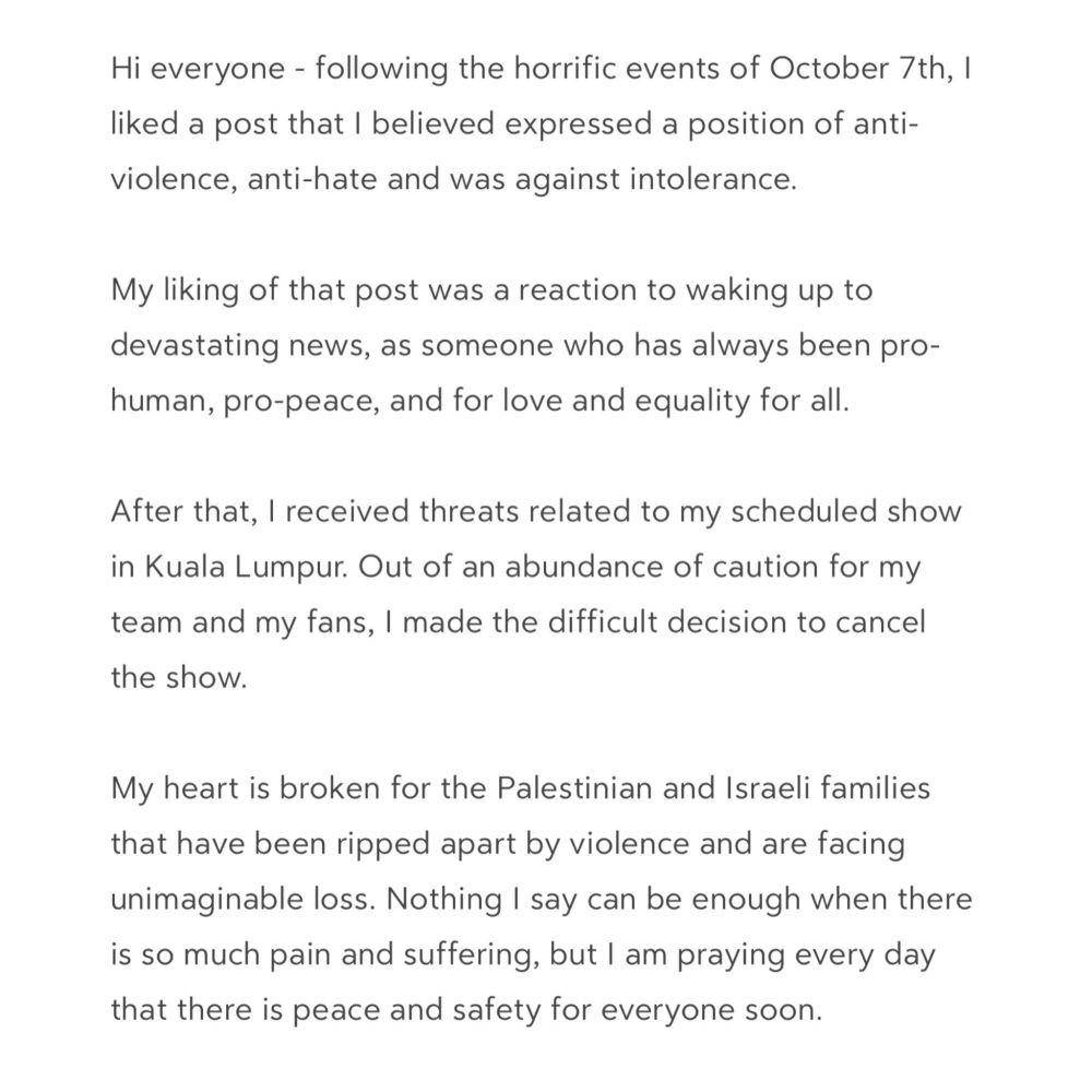 klarifikasi Eric Nam (twitter.com/ericnamofficial)