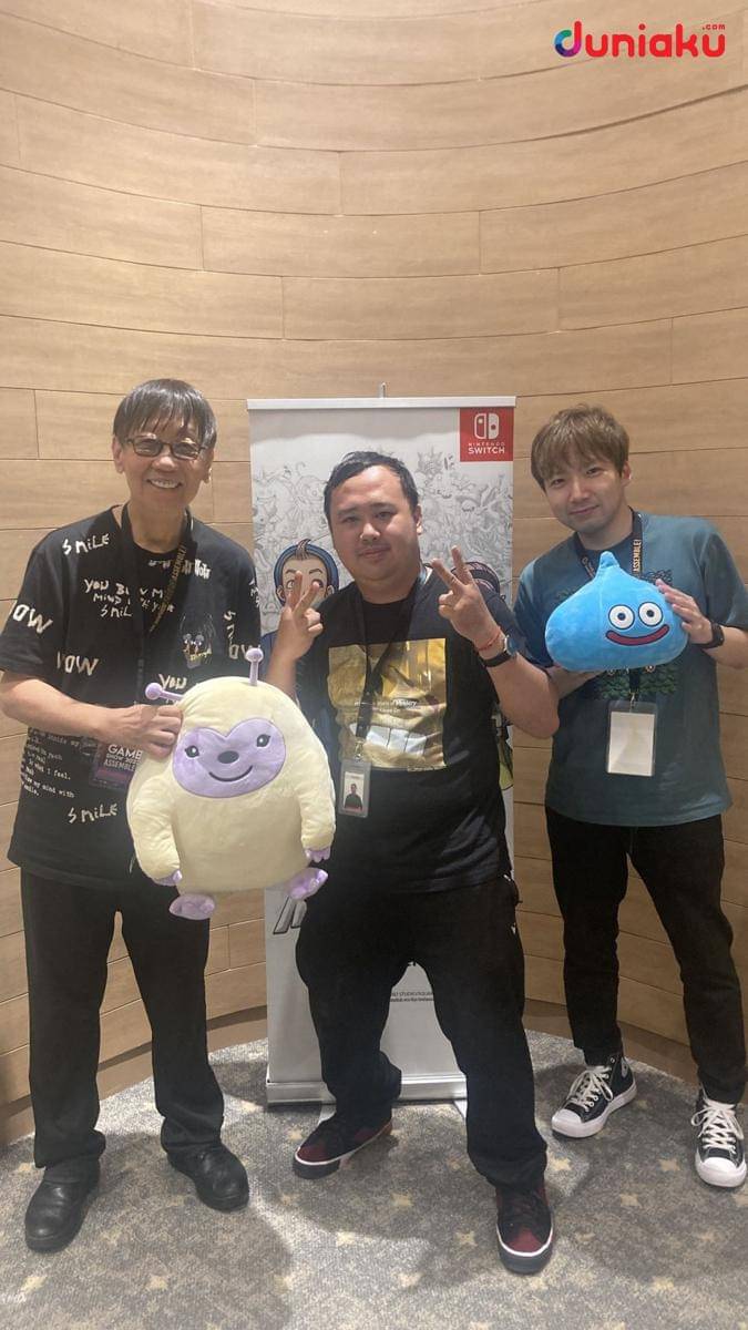 Media interview Dragon Quest Monsters: The Dark Prince. duniaku.com/Adhitya Daniel