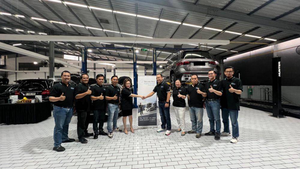 Peresmian layanan baru Mercedes-Benz (MBDI)