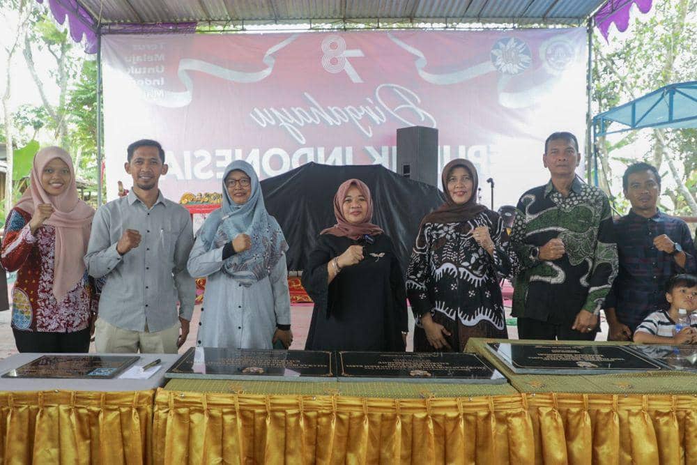 Peresmian padat karya di Kapanewon Minggir. (Dok. Istimewa)