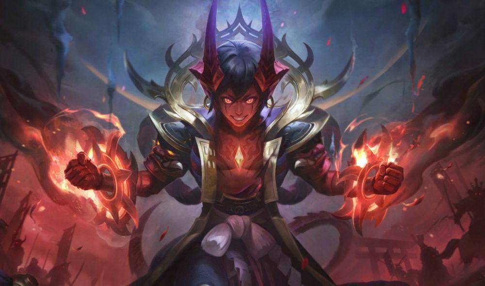 tampilan skin Dyroth Naraka Flame (dok. Moonton/Mobile Legends)