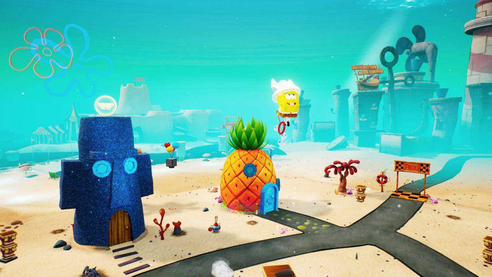 cuplikan gameplay SpongeBob SquarePants BfBB (dok. HandyGames/SpongeBob SquarePants BfBB)