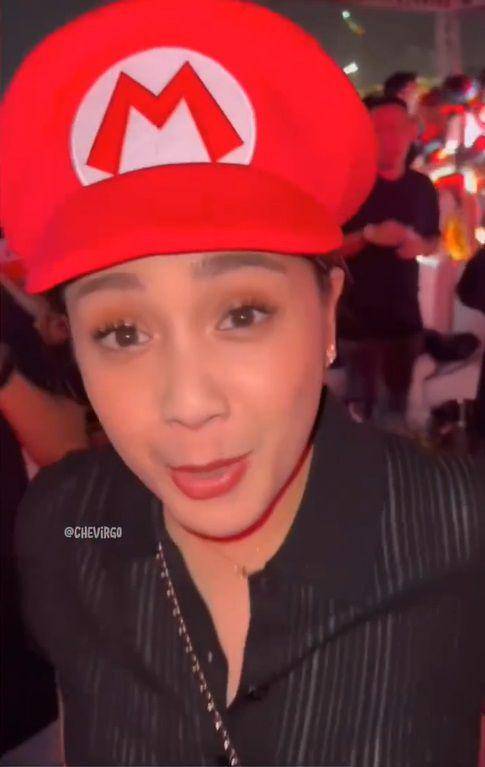 potret Nagita pakai topi Super Mario (instagram.com/fadlyfsl_)