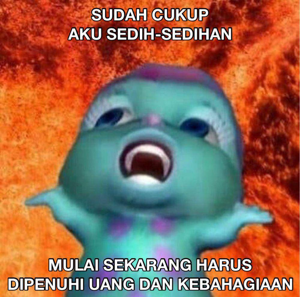 Meme tentang uang (x.com/adityajuliannn)