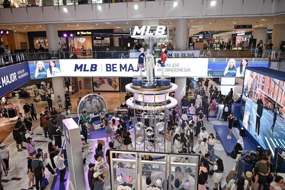 Suasana pembukaan MLB gerai flagship di Mal Grand Indonesia (Dok.MLB)