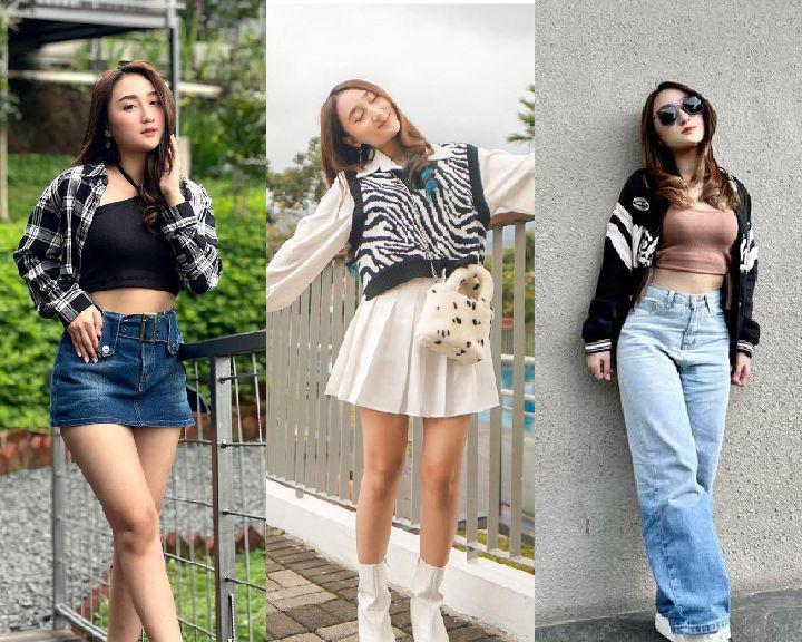 10 Ide Padu Padan Layering Outfit yang Trendi ala Sandrina Mazaya