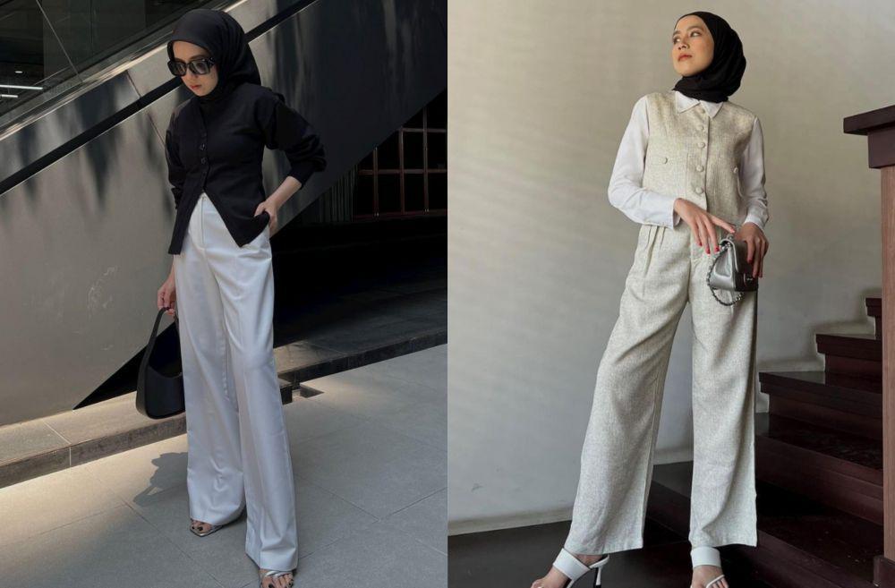 10 Mix and Match Long Pants ala Amelia Elle yang Modern Look!
